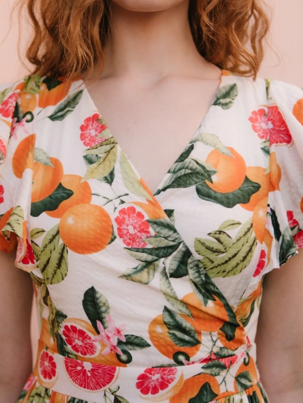 NWT Ivy City Co Women's Trixie Dress In Citrus-Print Size 12